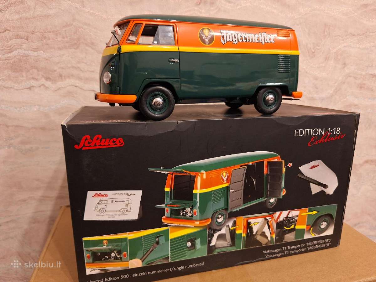Volkswagen t1 transporter 1:18 - nuotraukos Nr. 17