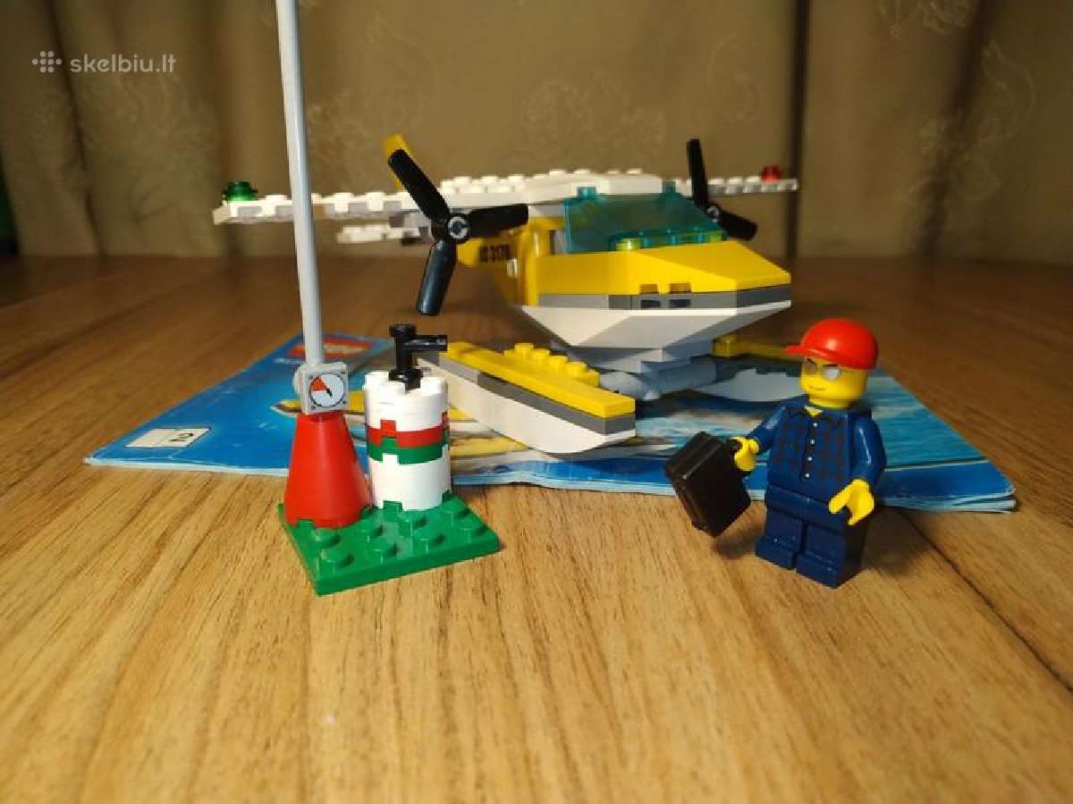 Lego City 3178 Seaplane Lėktuvas - nuotraukos Nr. 3