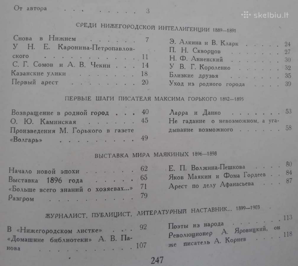 а. М. Горкий В Нижнем Новгороде Дарбер А. М. - nuotraukos Nr. 6