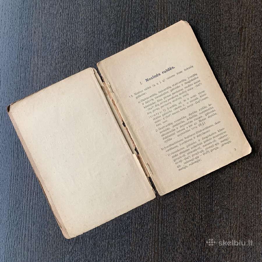 1923 metų knyga “Pavyzdžiai rašybos. Diktantas" - nuotraukos Nr. 3