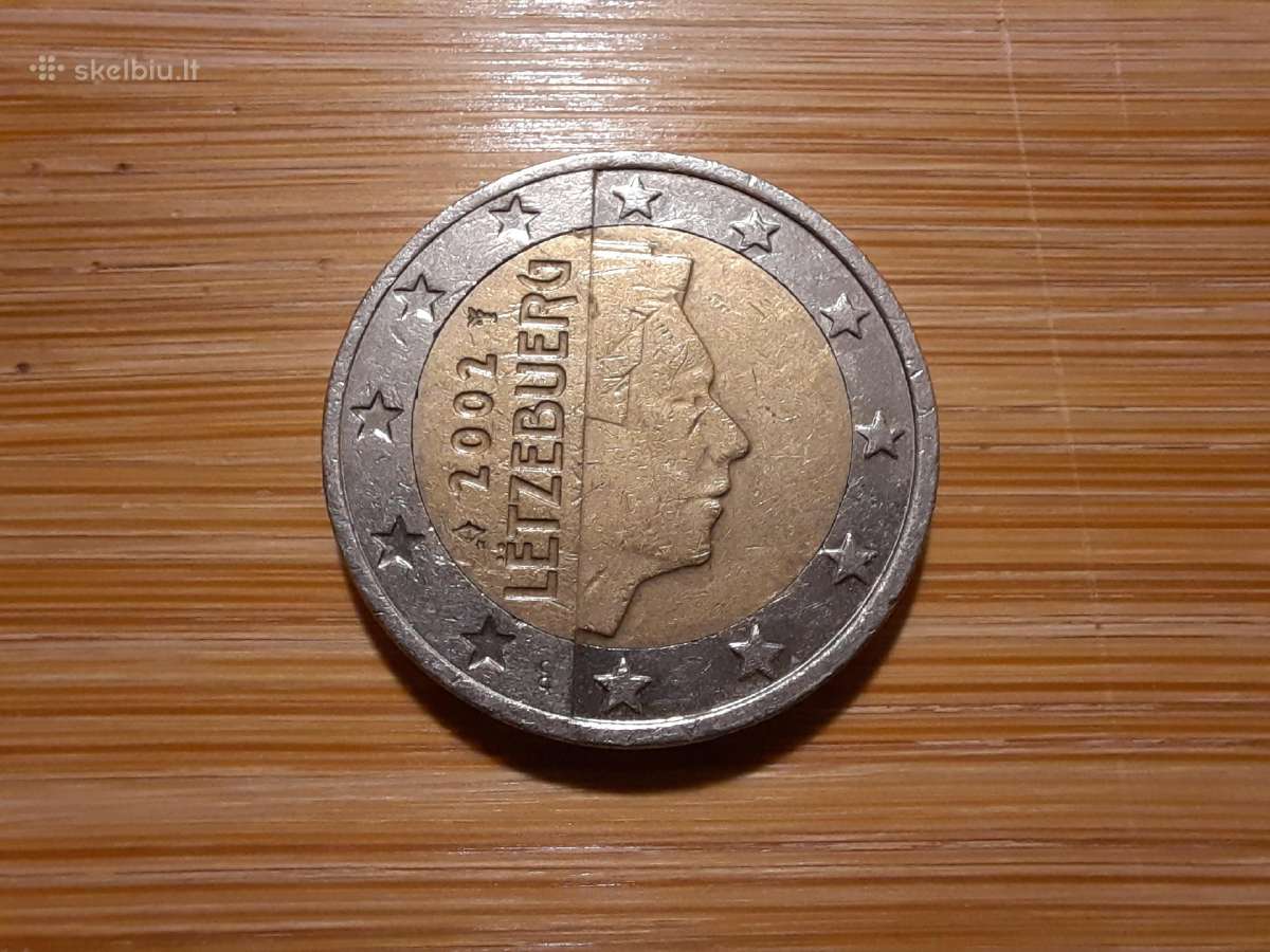 2 eurai 2002 - Liuksemburgas