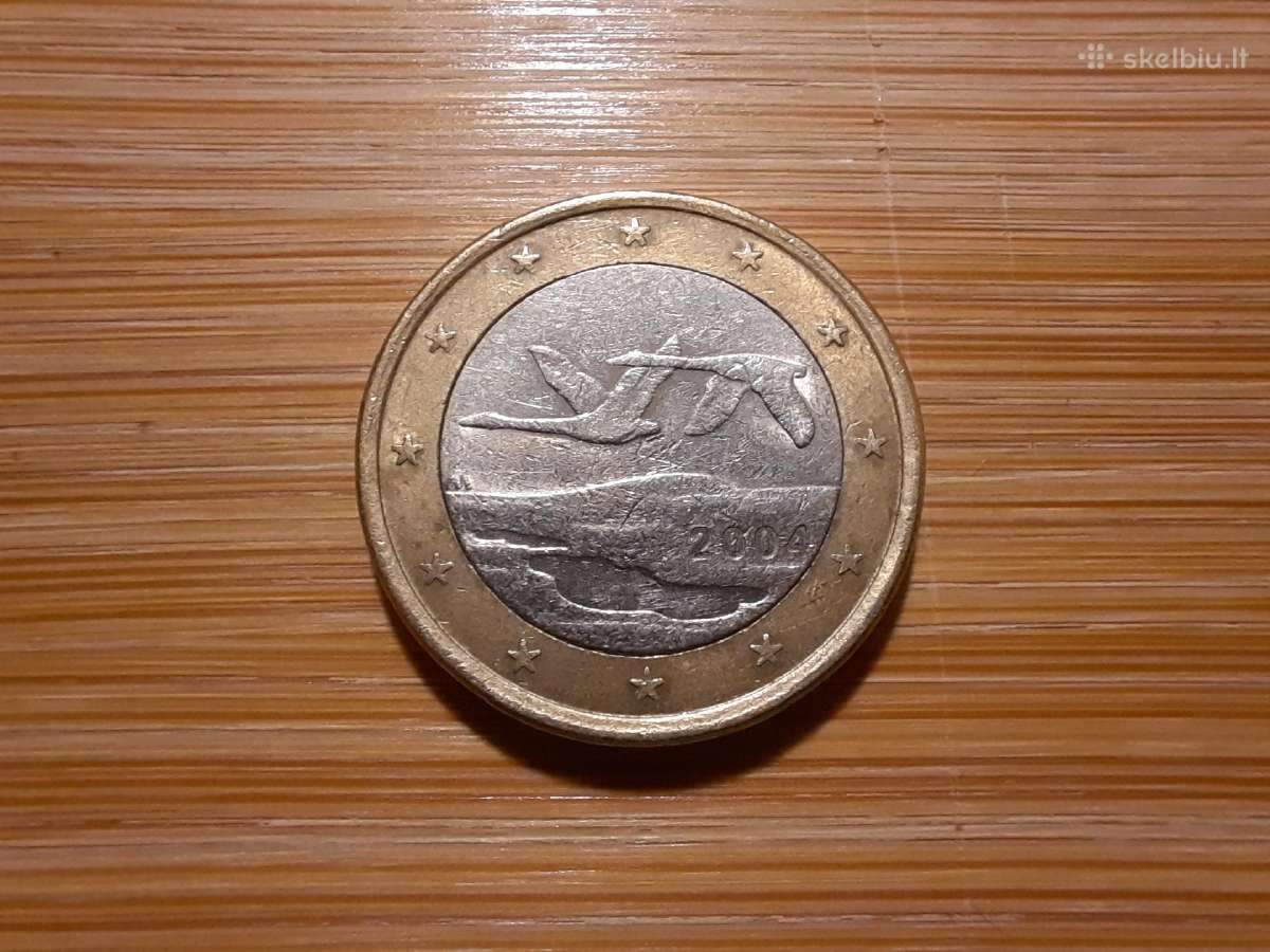1 euras 2004 - Suomija