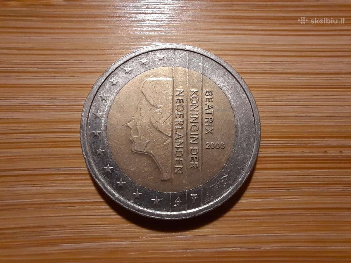 2 eurai 2000 - Olandija