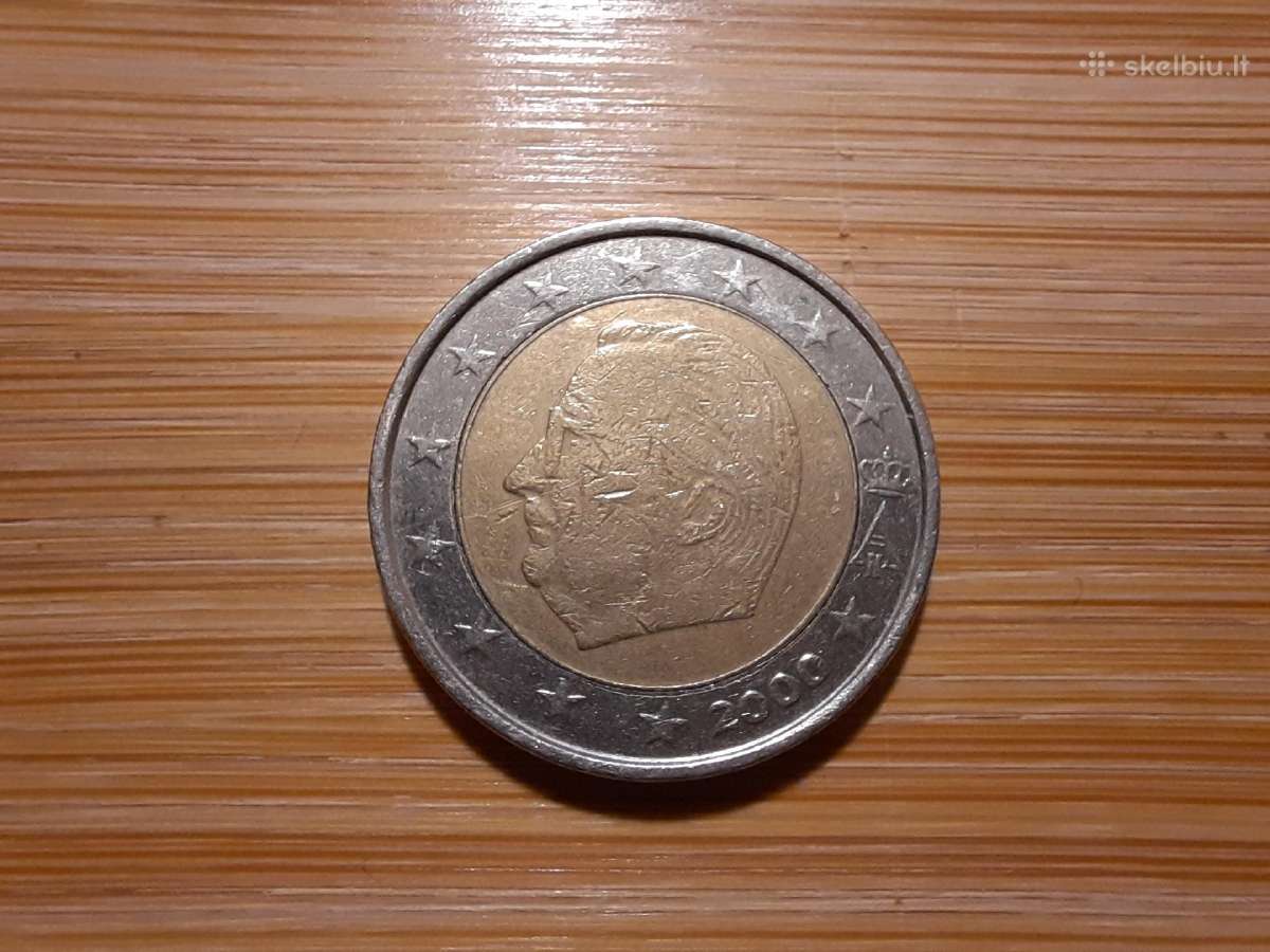 2 eurai 2000 - Belgija