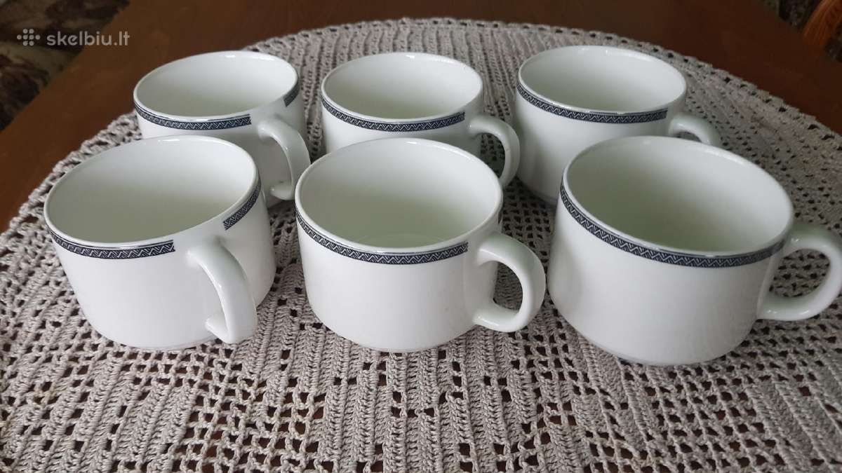 Puodeliai porcelianiniai - nuotraukos Nr. 3