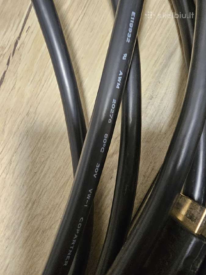 Aukštos kokybes Hdmi laidai 3m 4k 60hz - nuotraukos Nr. 2