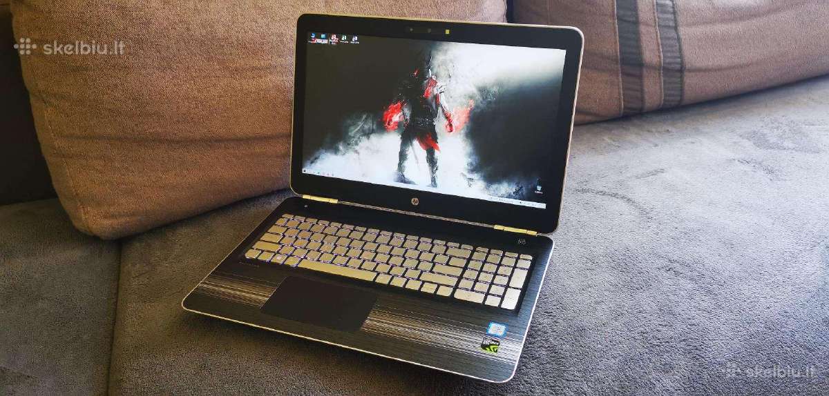 Hp i7 6th/15,6"4k/16gb/gtx/SSD nvme/w10 - nuotraukos Nr. 3