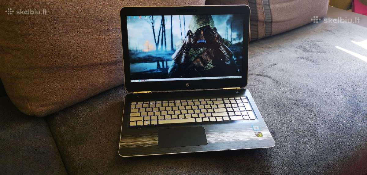 Hp i7 6th/15,6"4k/16gb/gtx/SSD nvme/w10 - nuotraukos Nr. 7