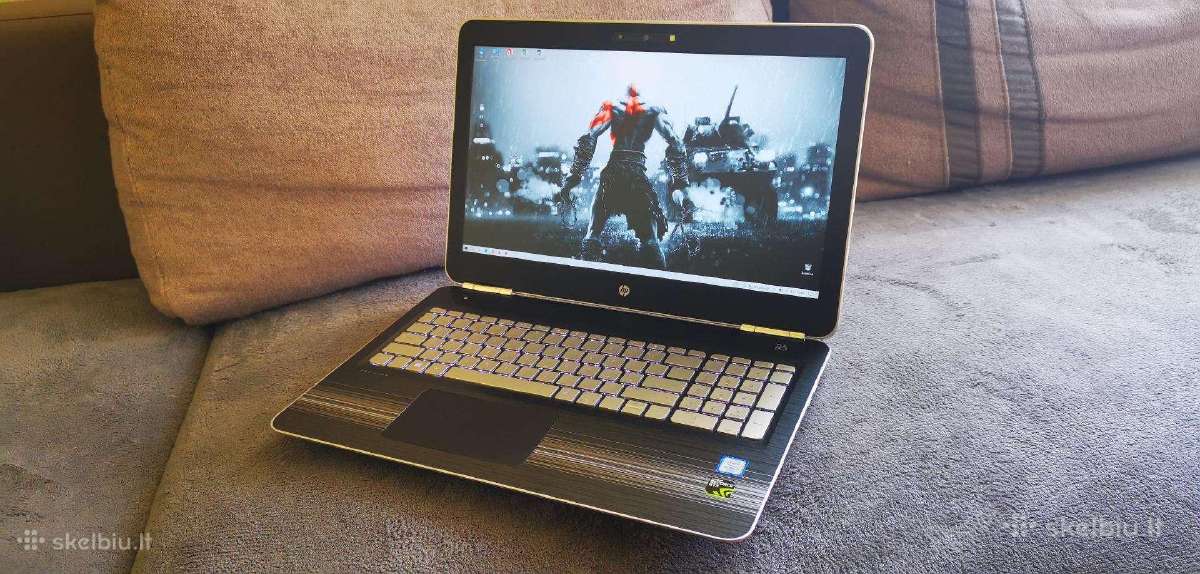 Hp i7 6th/15,6"4k/16gb/gtx/SSD nvme/w10 - nuotraukos Nr. 9