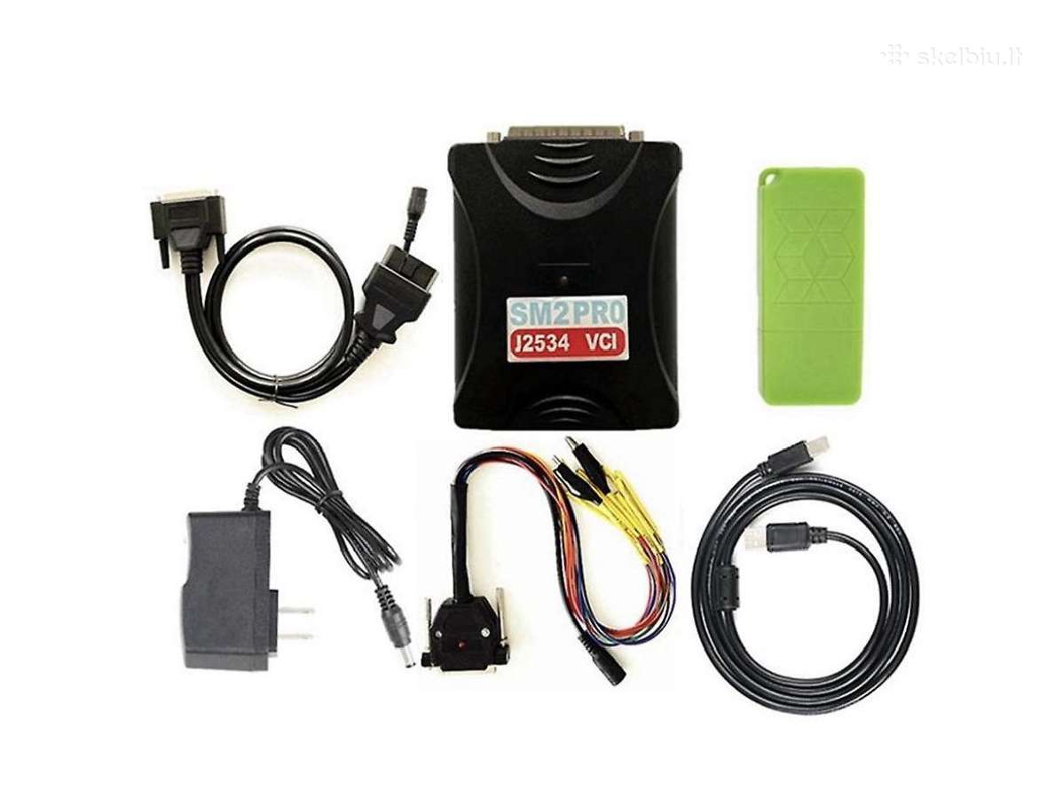 Sm2 Pro Pcm flash J2534 Scanmatik programatorius