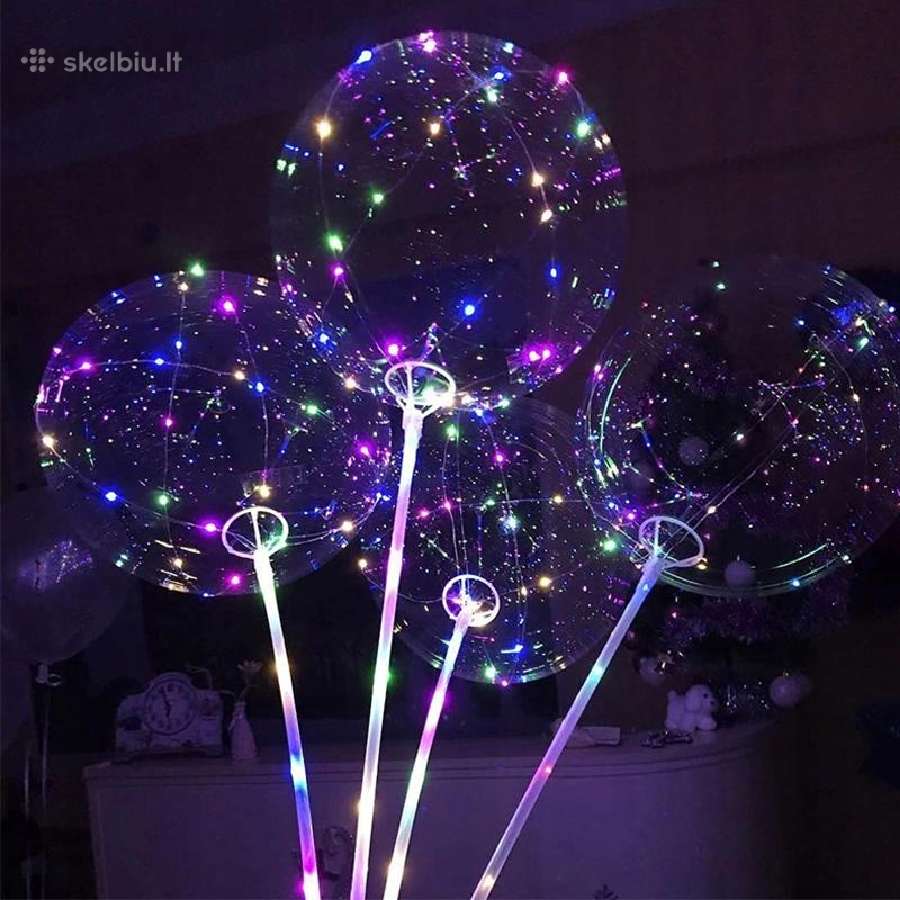LED balionas.