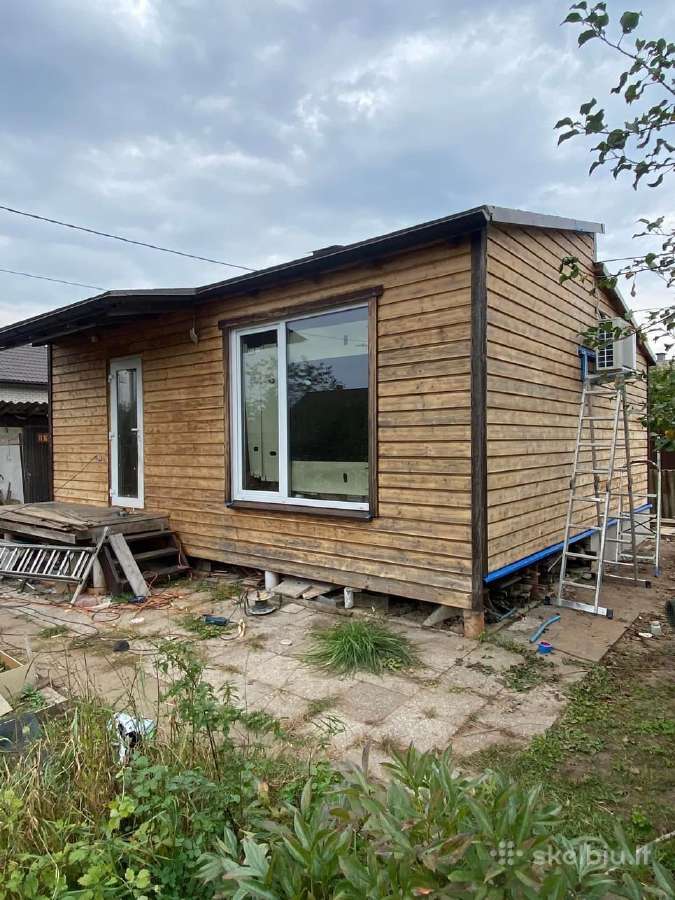 Medinių namų ir kitų paviršių dažymas - nuotraukos Nr. 36