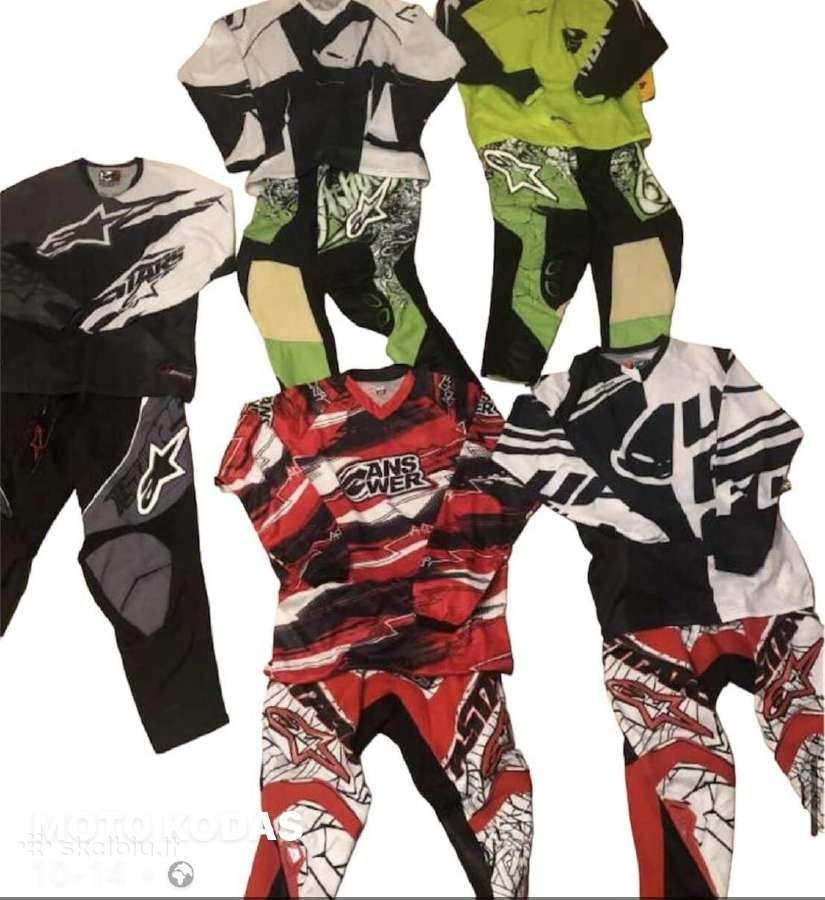 Motokroso,mx,BMX,keturačių apranga - nuotraukos Nr. 6