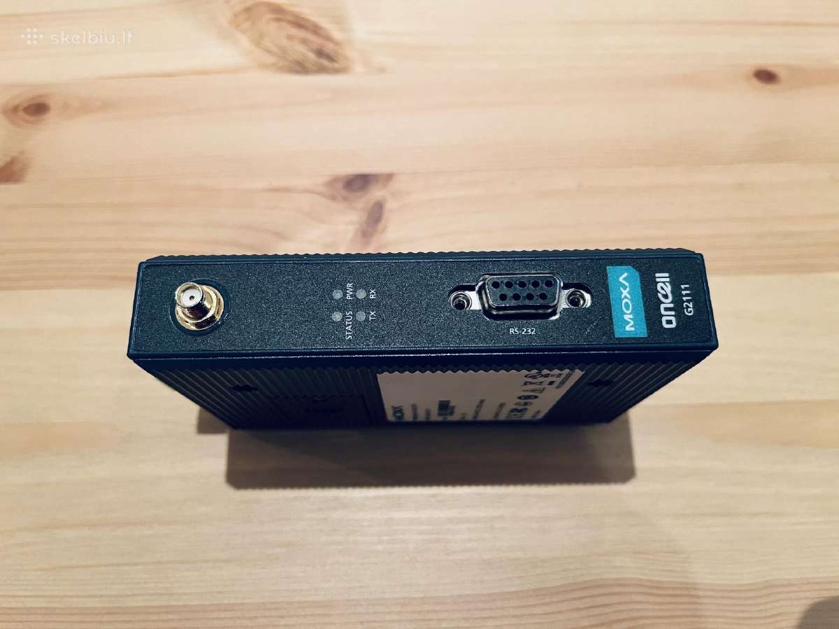 Moxa Oncell G2111 Industrial Gsm/gprs modem - nuotraukos Nr. 6