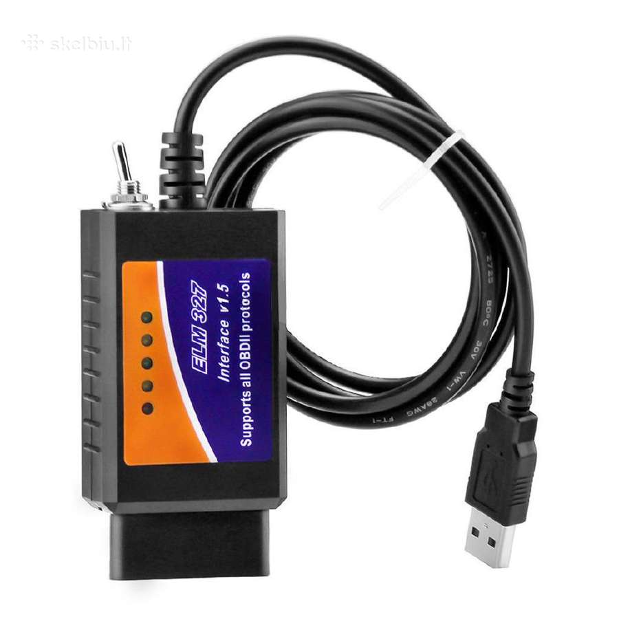 Elm 327 Forscan su jungikliu / Els27