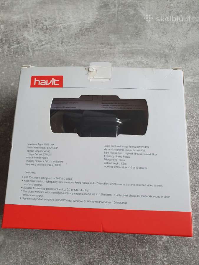 Havit Pro Webcam kamera - nuotraukos Nr. 2