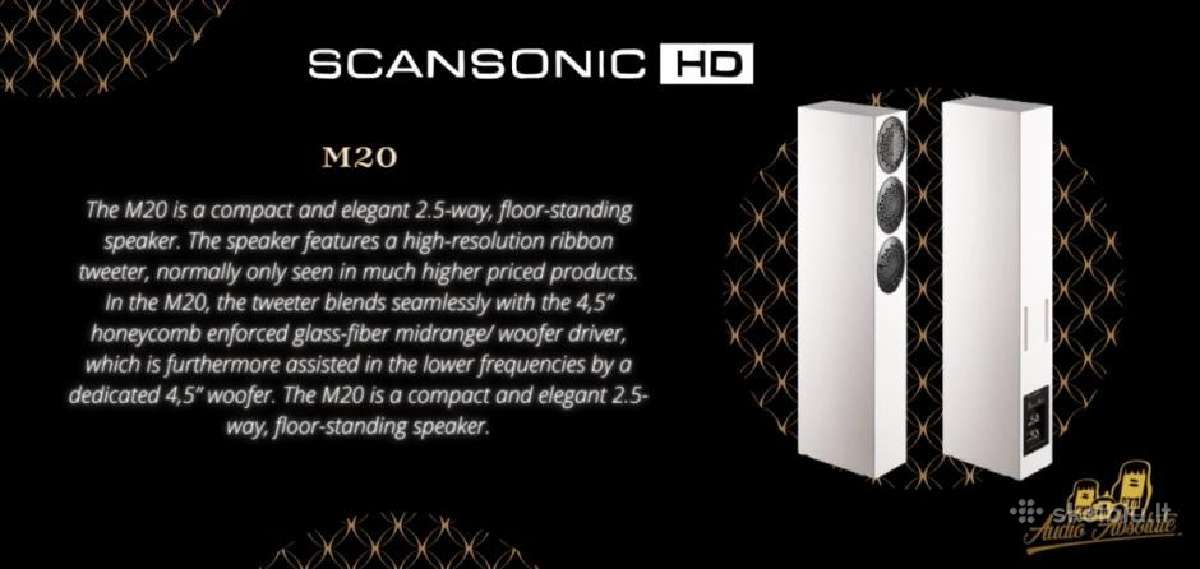 Scansonic HD L9 garso grindines koloneles - nuotraukos Nr. 6