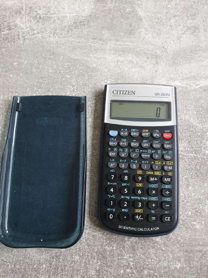 Mokslinis skaičiuotuvas Citizen Sr-260n
