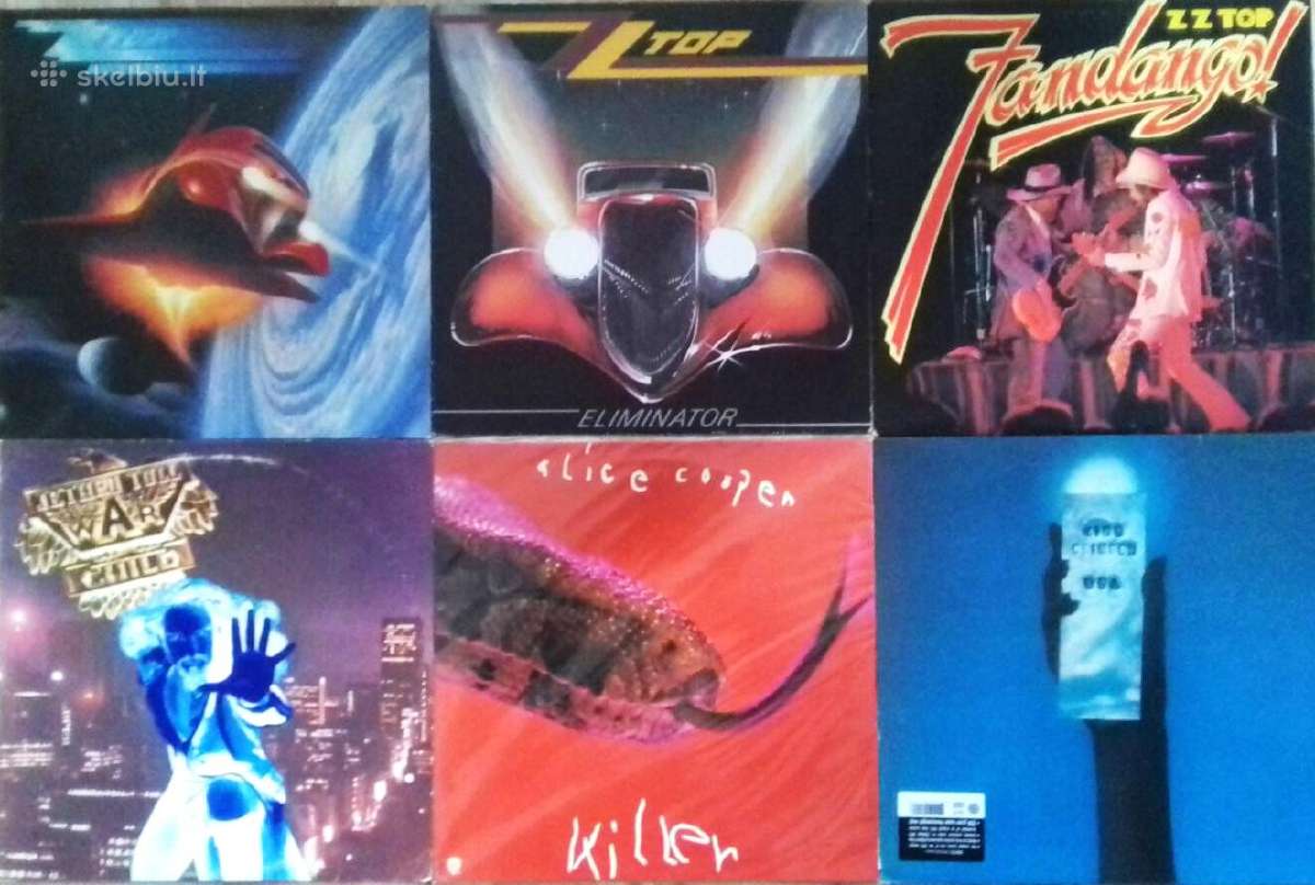 Vinilo plokštelių kolekcija, Rock 2 dalis - nuotraukos Nr. 4