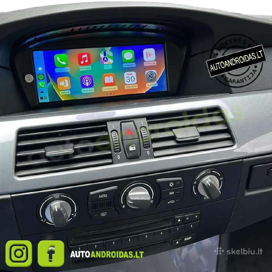 Bmw 3 E90 Bmw 5 E60 2004-12 Android multimedia GPS