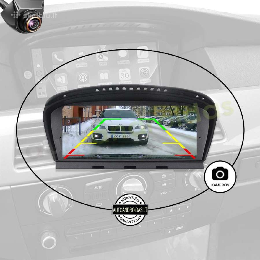 Bmw 3 E90 Bmw 5 E60 2004-12 Android multimedia GPS - nuotraukos Nr. 7
