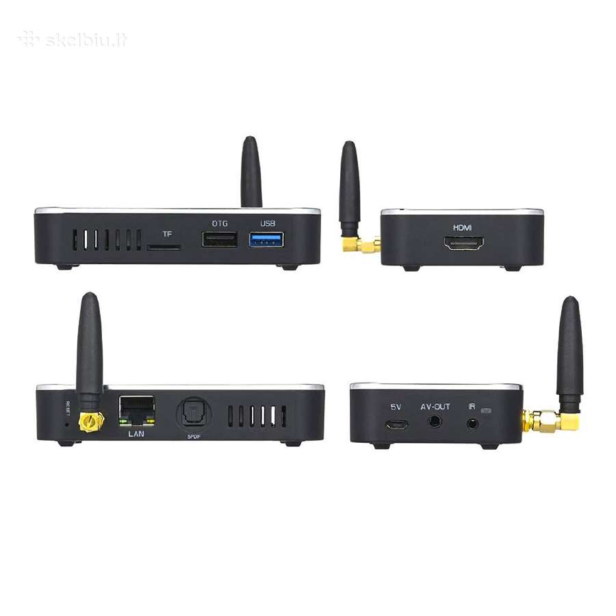 Android TV priedėlis Ugoos X4 Cube - nuotraukos Nr. 3