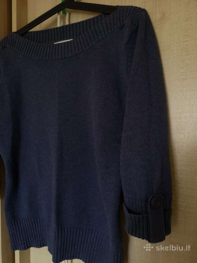 Marks&spencer mėlynas megztukas su trijų ketvirčių - nuotraukos Nr. 3