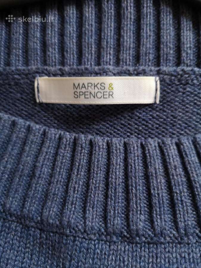 Marks&spencer mėlynas megztukas su trijų ketvirčių - nuotraukos Nr. 5