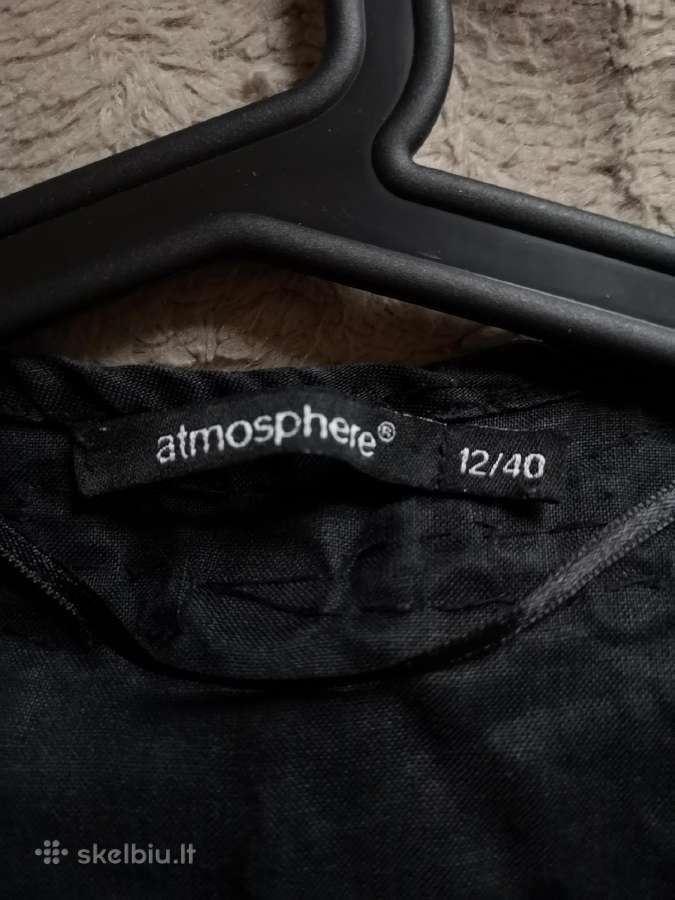 Atmosphere juoda tunika su puošniomis detalėmis - nuotraukos Nr. 7