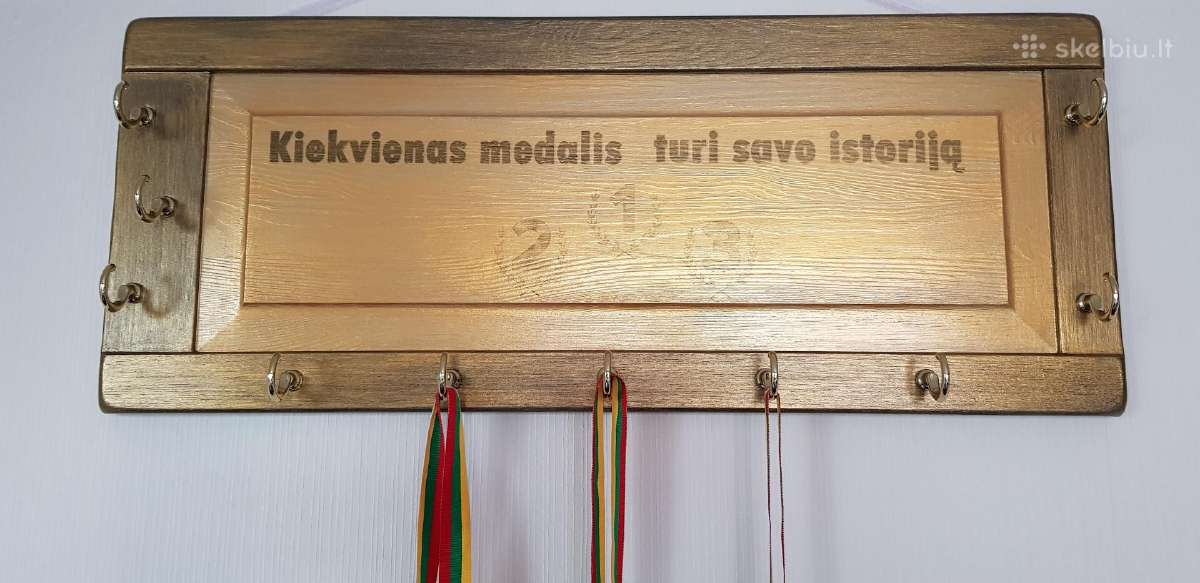 Pakabos medaliams, raktams, pavadėliams - nuotraukos Nr. 6