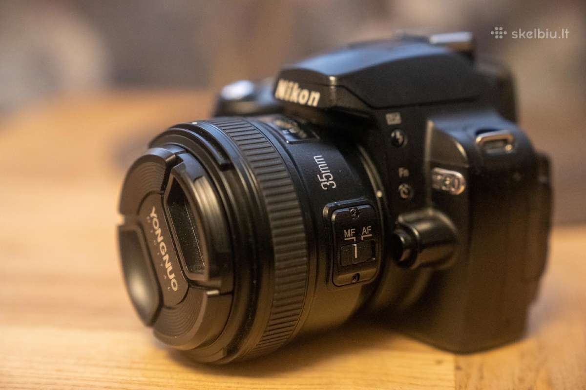 Nikon d60 su nikon 35mm f1.8 manual objektyvu 49k - nuotraukos Nr. 6