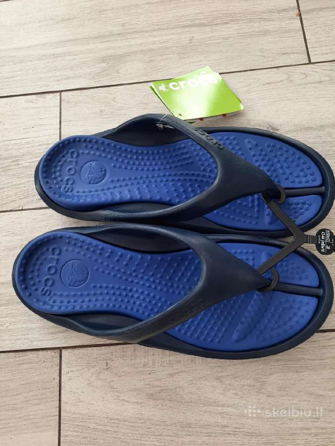 Naujos Crocs basutės per pirštą. Unisex - nuotraukos Nr. 8