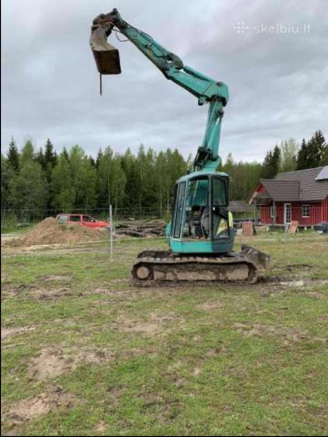 Mini ekskavatoriaus nuoma - nuotraukos Nr. 6