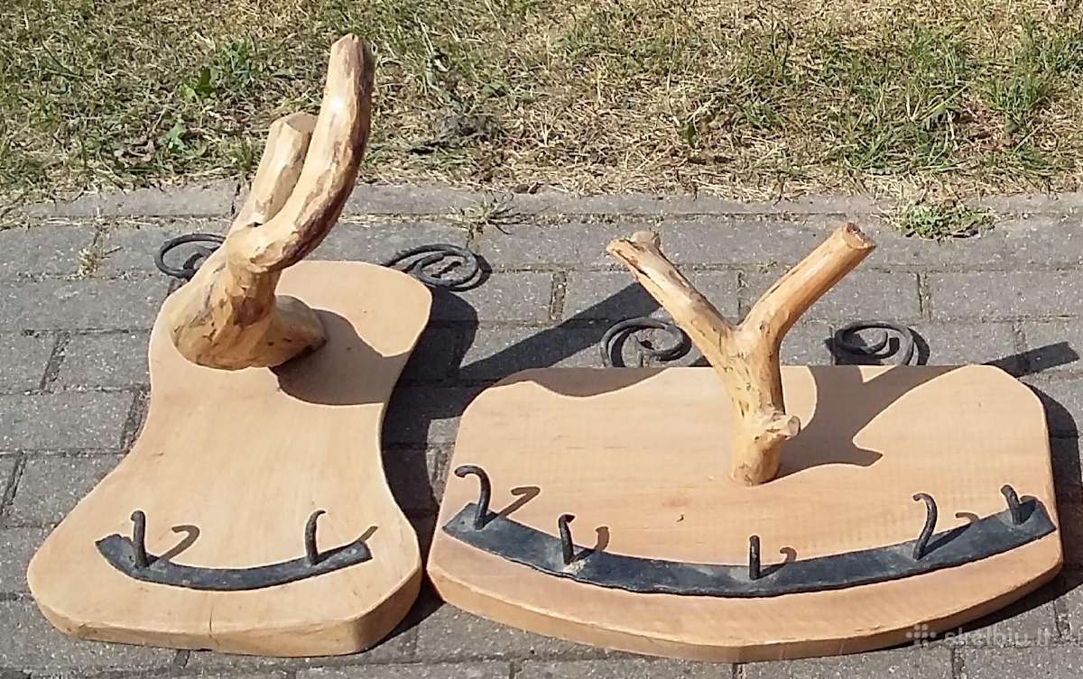 Medžio ir kalvystės dirbiniai/rankdarbiai - nuotraukos Nr. 16