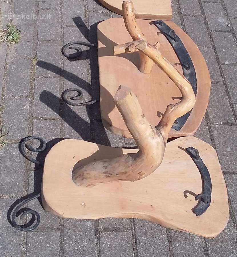 Medžio ir kalvystės dirbiniai/rankdarbiai - nuotraukos Nr. 17