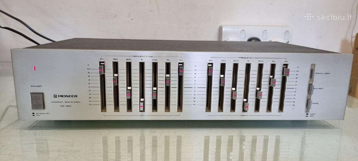Ekvalaizeriai Marantz Technics Pioneer JVC - nuotraukos Nr. 6