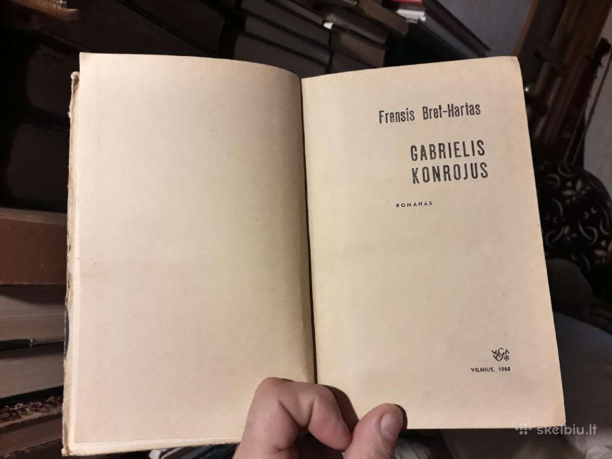 Frencis Bret- Hartas "Gabrielis Konrojus" 1968 m. - nuotraukos Nr. 2