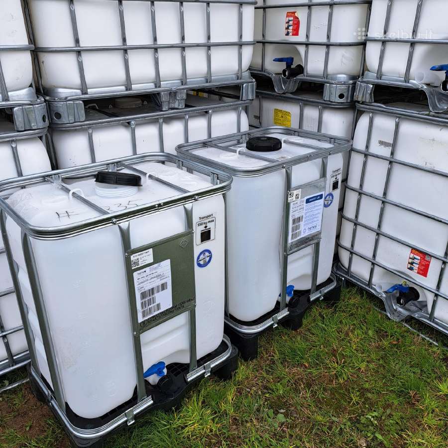 Talpos 1000 300 l ibc konteineriai bačika - nuotraukos Nr. 5