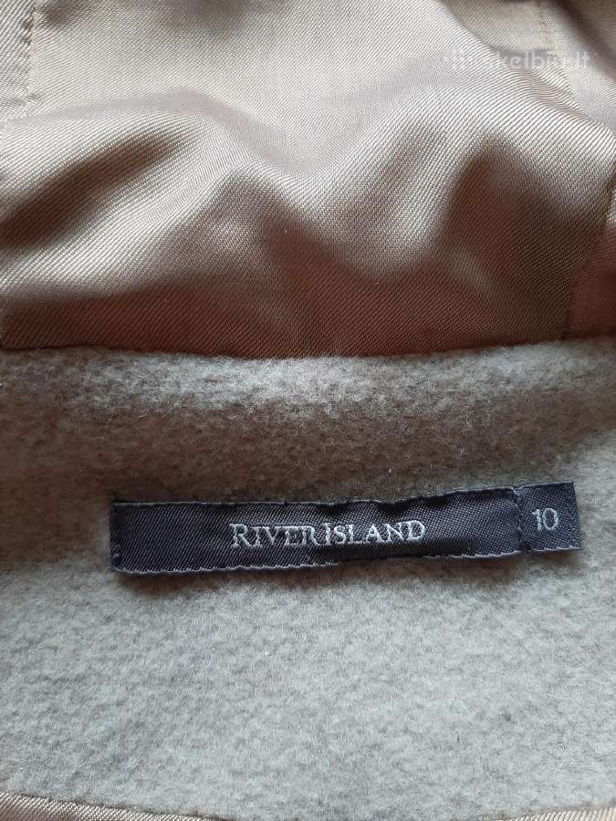 Smėlio spalvos River Island paltas - nuotraukos Nr. 10
