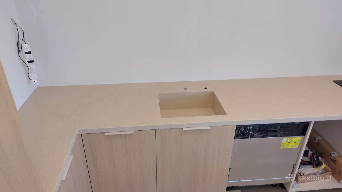 Siūlau darbą su dirbtiniu akmeniu Corian. - nuotraukos Nr. 5