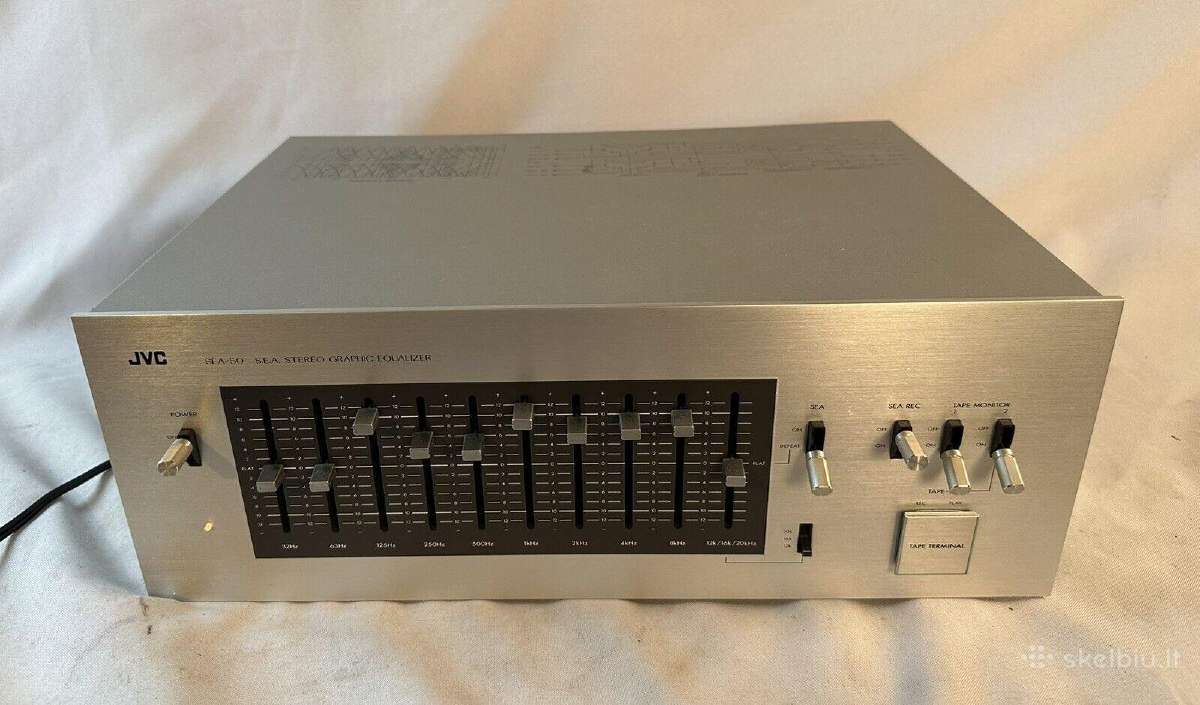 Ekvalaizeriai Marantz Technics Pioneer JVC - nuotraukos Nr. 5