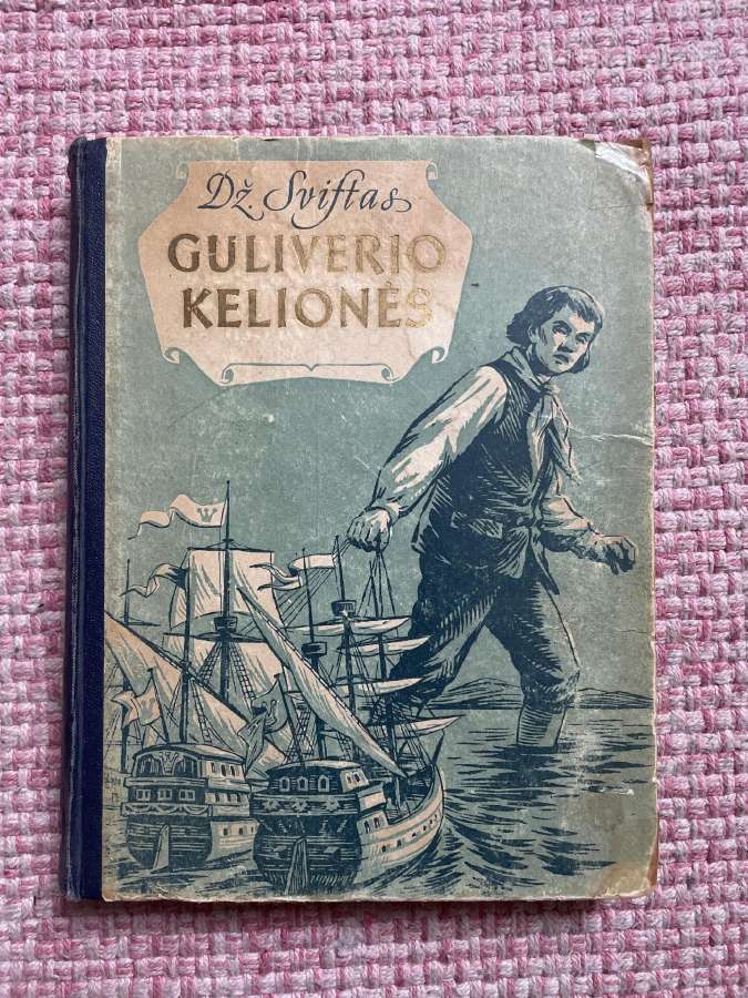 Knyga Guliverio kelionės 1957 leidimo