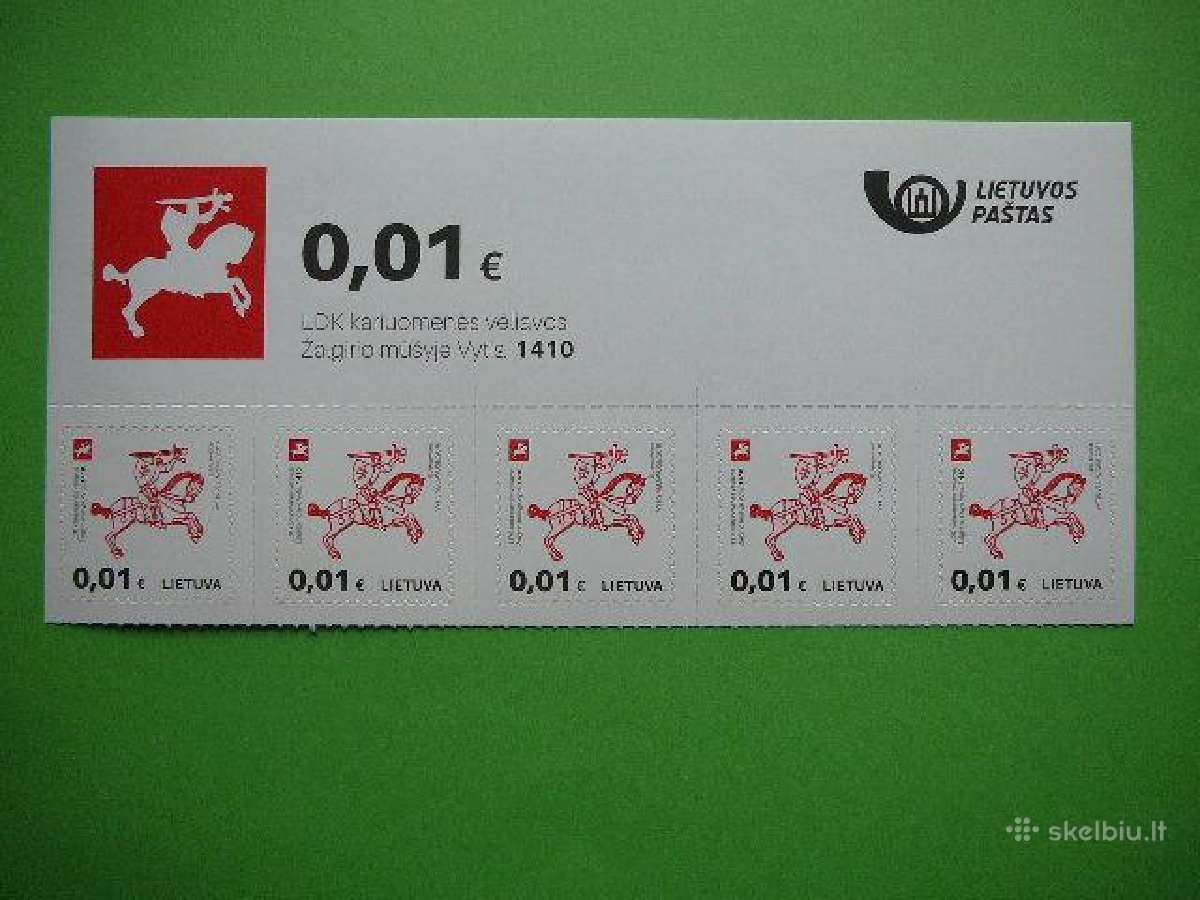 Lietuva 2016 Standartai (0,01) Mnh lit1204v