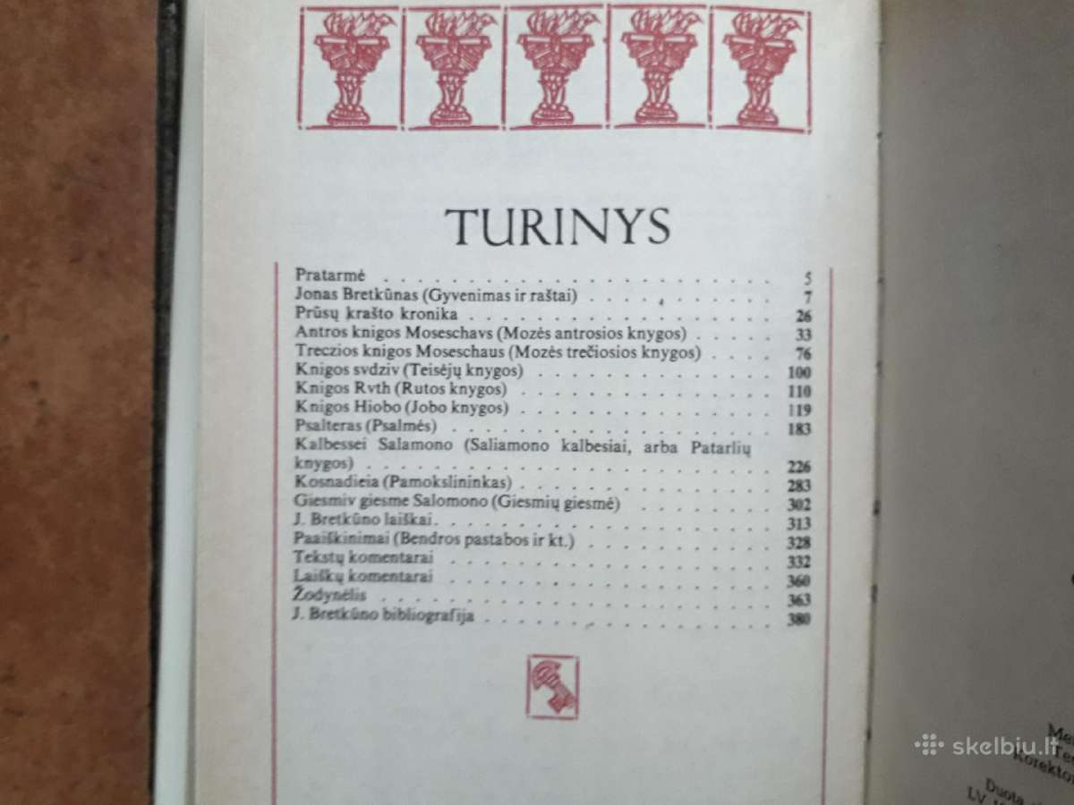Jonas Bretkūnas "Rinktiniai raštai" 1983 metai - nuotraukos Nr. 10