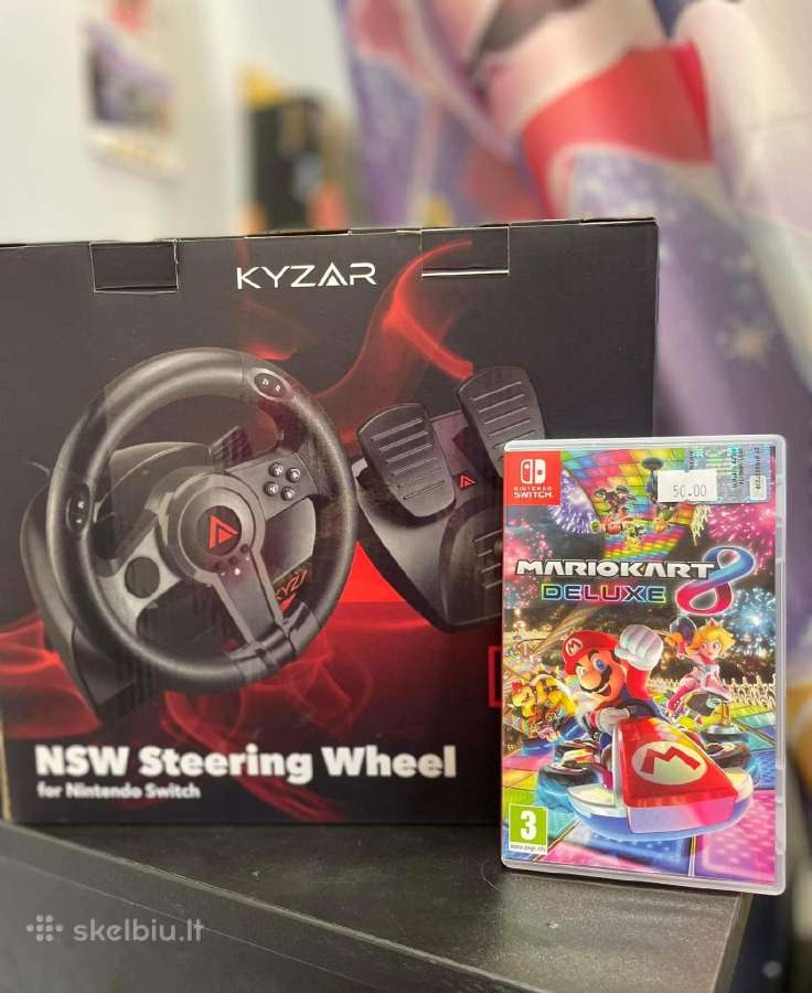 Nintendo switch vairas kyzar su žaidimu - nuotraukos Nr. 3