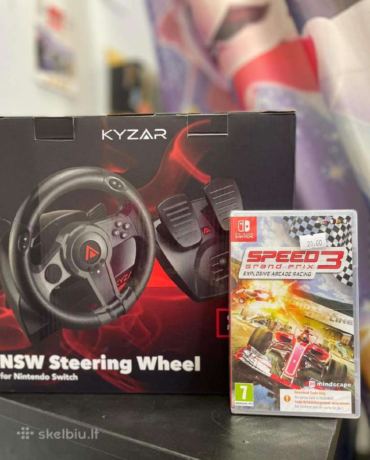 Nintendo switch vairas kyzar su žaidimu - nuotraukos Nr. 6