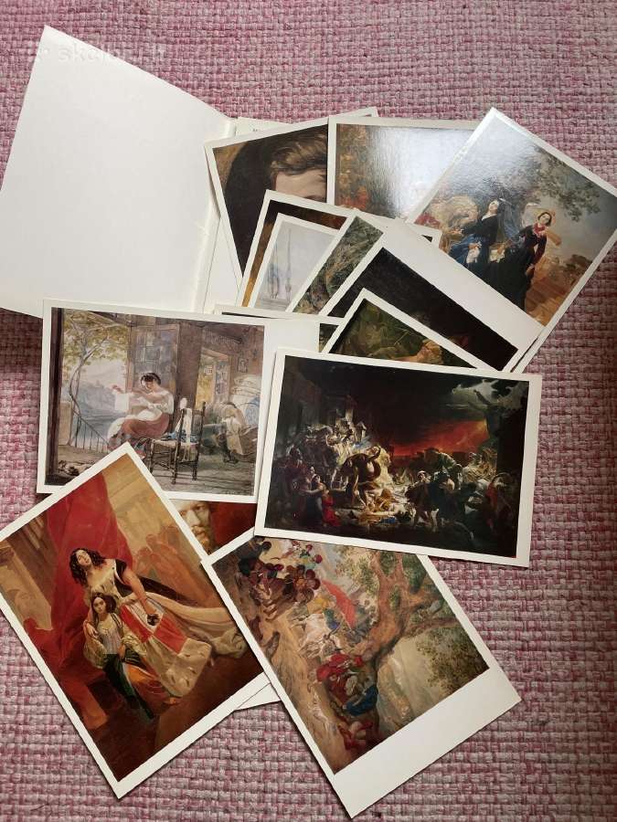 K. Briullov reprodukcijos (15 vnt.) - nuotraukos Nr. 2
