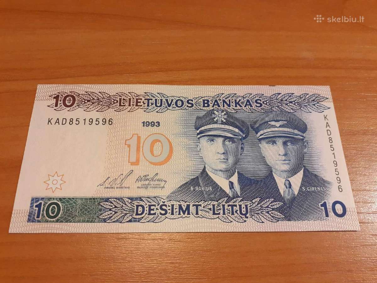 1993.m.10 lt Unc