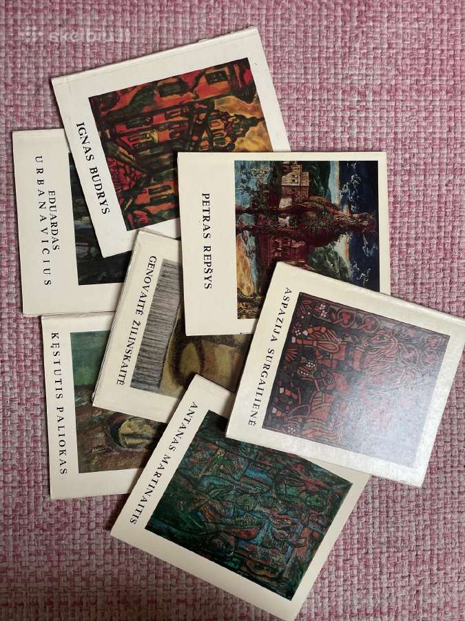 7 menininkų dailės albumai 1985