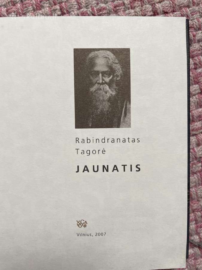 Poezijos knyga Jaunatis, Rabindranatas Tagorė - nuotraukos Nr. 2